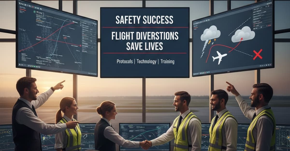 Why Flight Diversions Are a Safety Success — Not a Failure