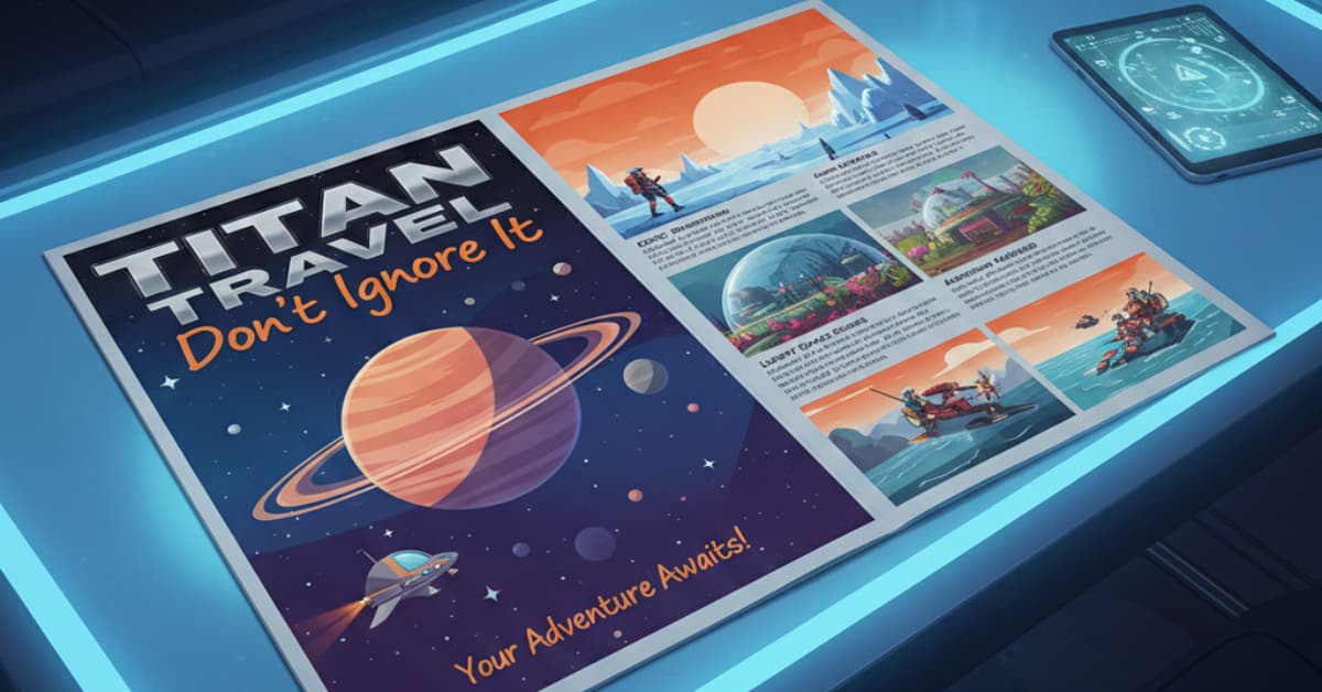 Titan Travel Brochure: Don’t Ignore It