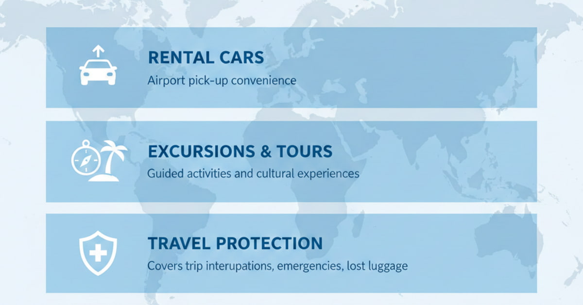 Delta Vacation Add-Ons and Extras